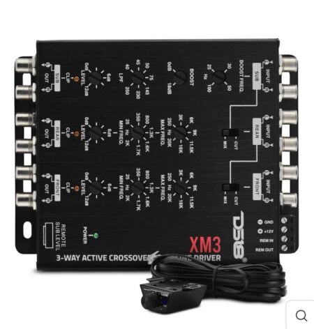 Crossover 3 Entradas 3 Salidas XM3
