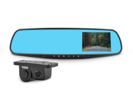 Retrovisor con cámara DS18 EAGLE2IN1